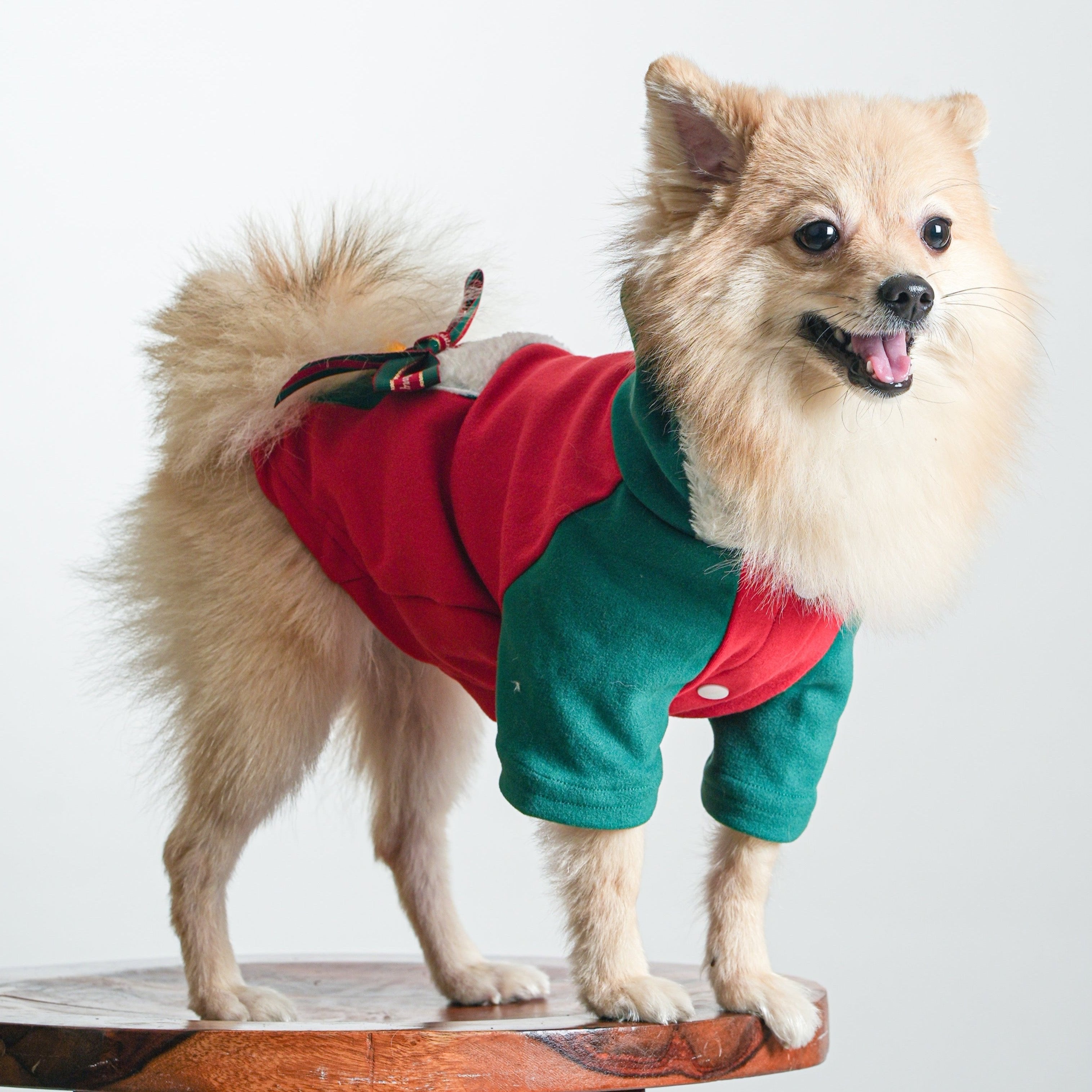 Christmas Bow Hooded Sweatshirt