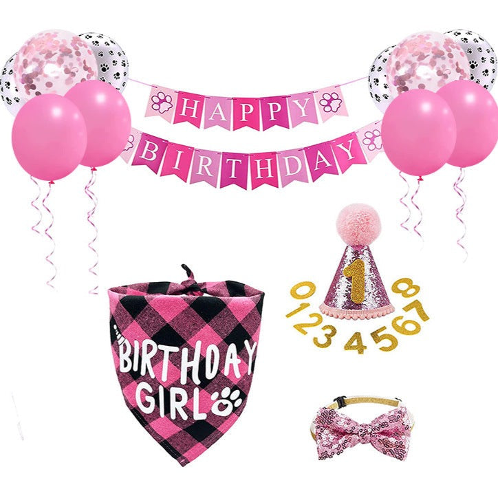 Pet Birthday Party Set