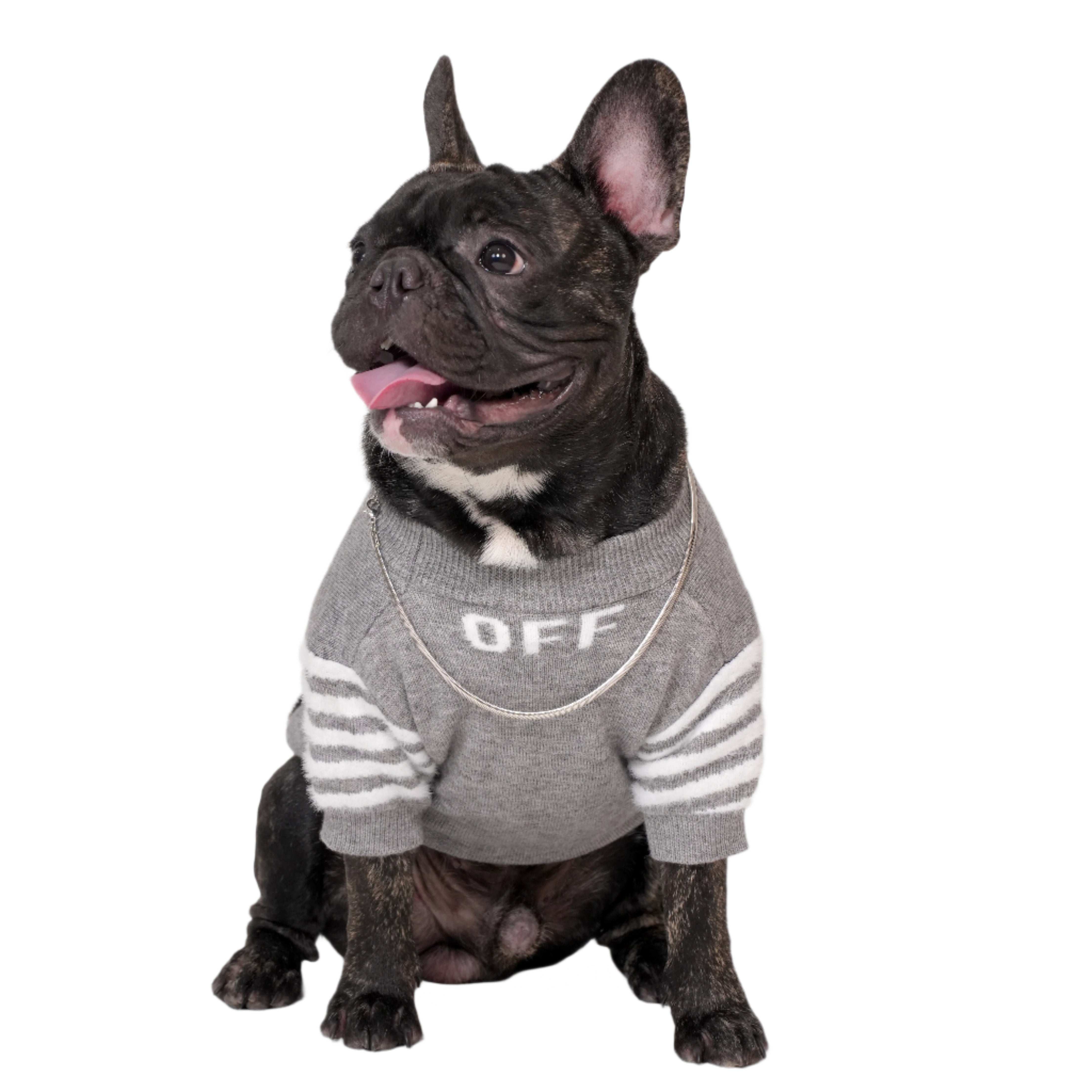 OFF-White Woolen Sweater