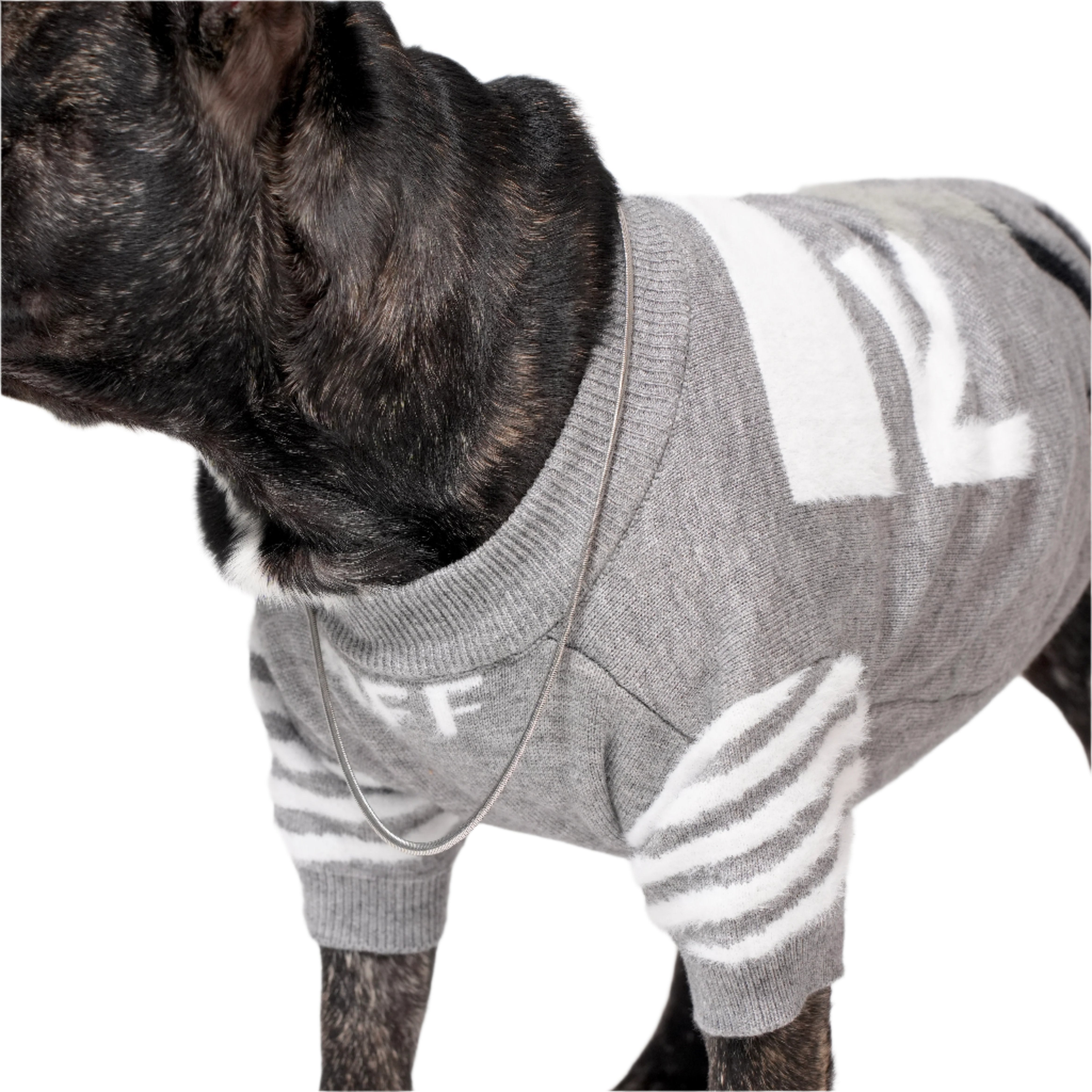 OFF-White Woolen Sweater