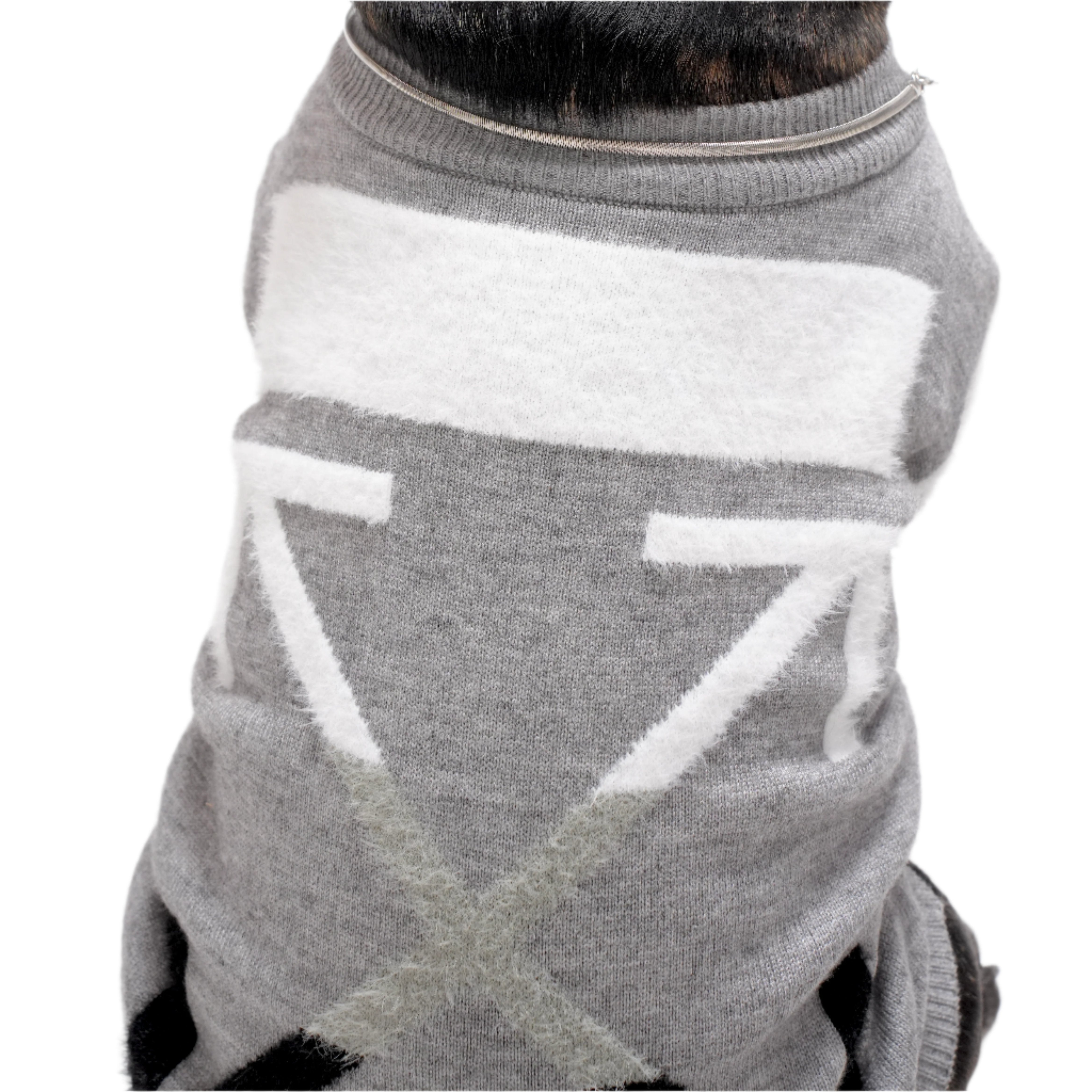 OFF-White Woolen Sweater