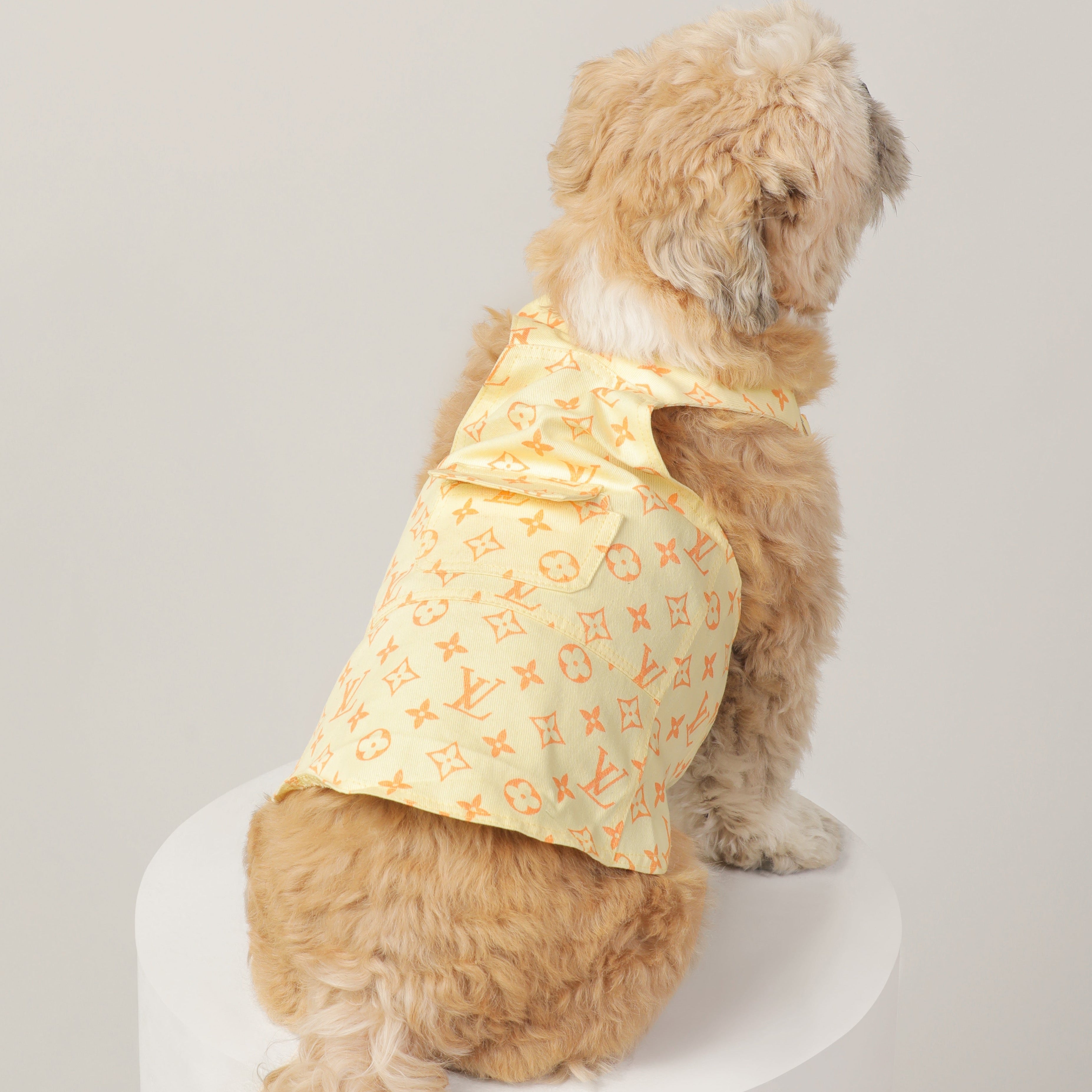 Dog Clothes| LV Denim Dungaree | Sizes and Colours Available| Claws N Paws