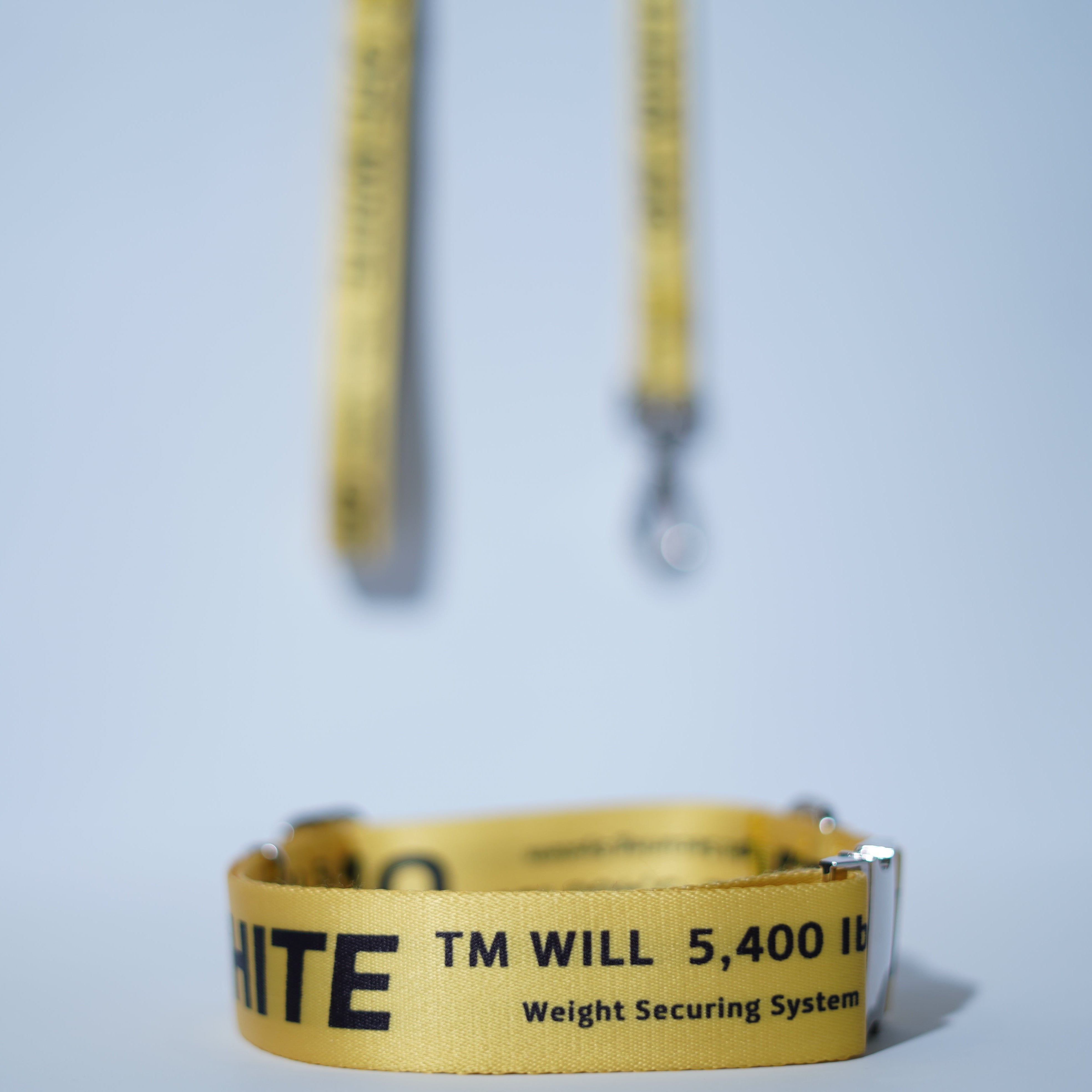 Yellow OFF-WHITE Collar & Leash Set