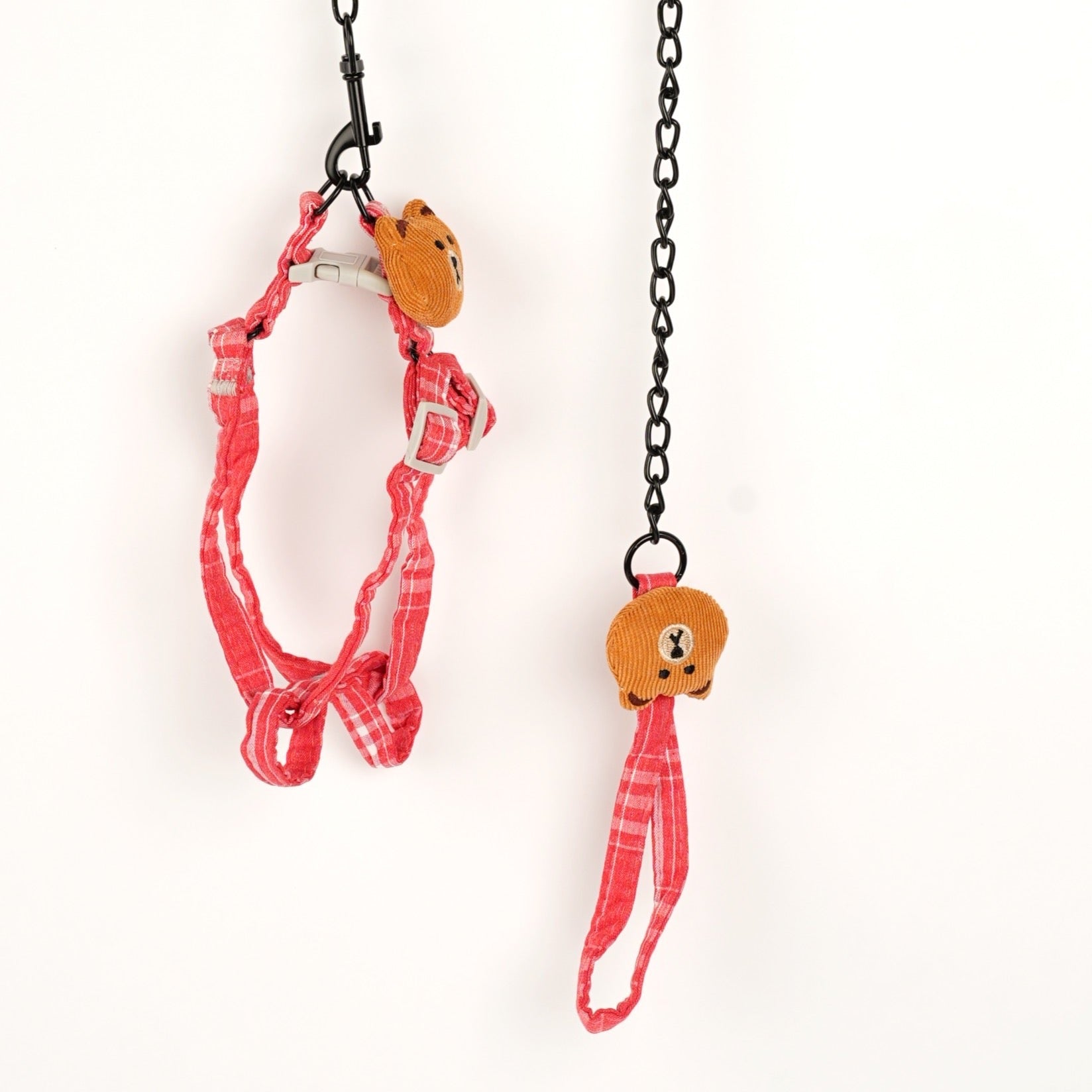 Teddy Bear Leash + Harness