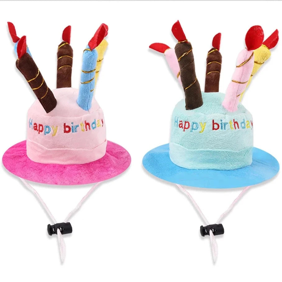 Birthday Cake with Candles Hat