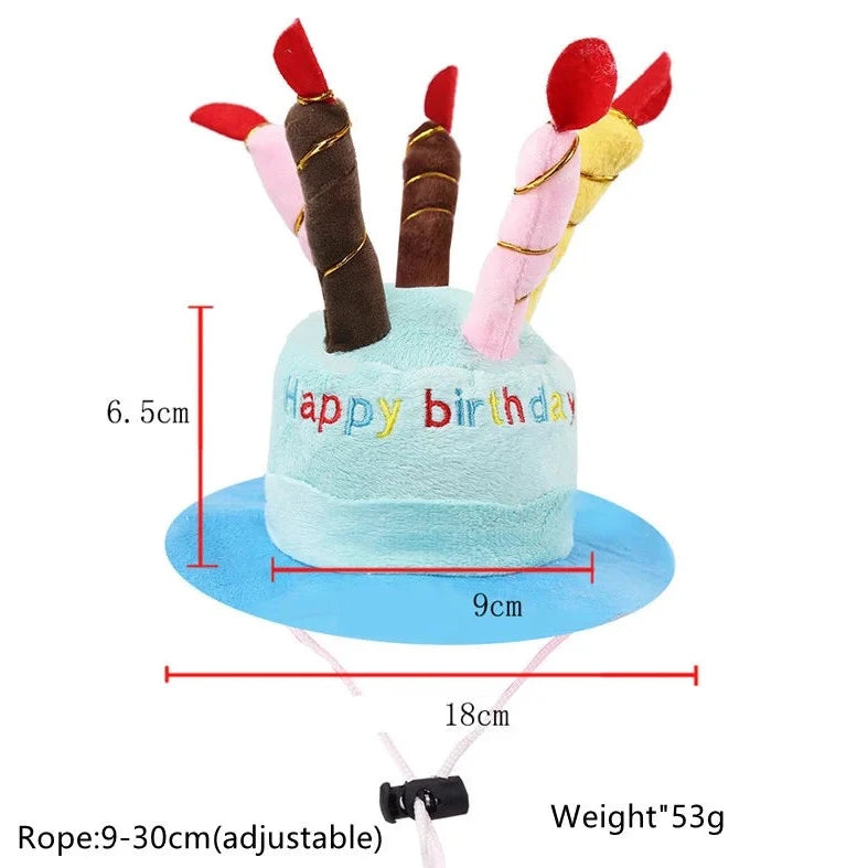 Birthday Cake with Candles Hat
