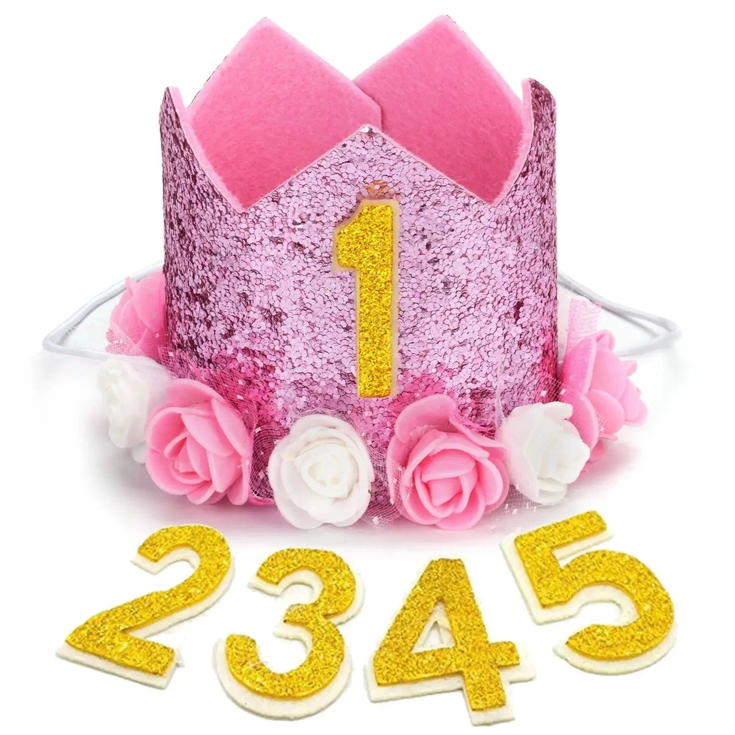 Birthday Crown & Bow Tie Set