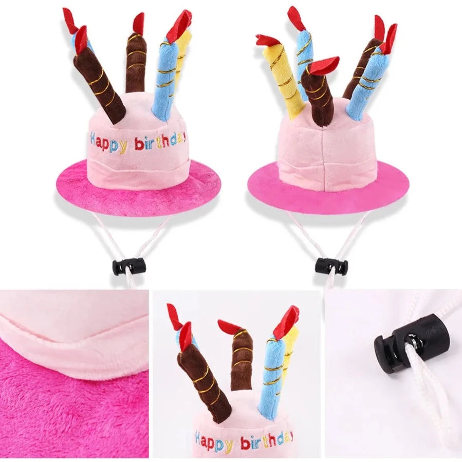 Birthday Cake with Candles Hat