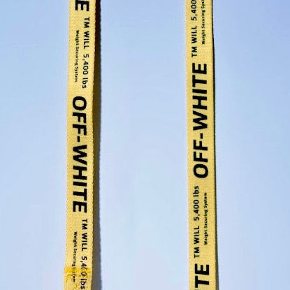 Yellow OFF-WHITE Collar & Leash Set