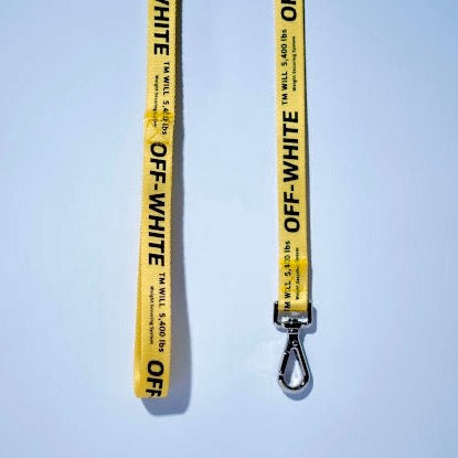 Yellow OFF-WHITE Collar & Leash Set