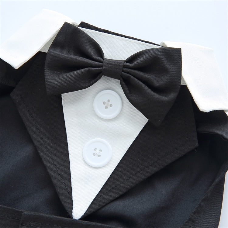 Dog Clothes| Pet Wedding Tuxedo | Sizes and Colours Available| Claws N Paws