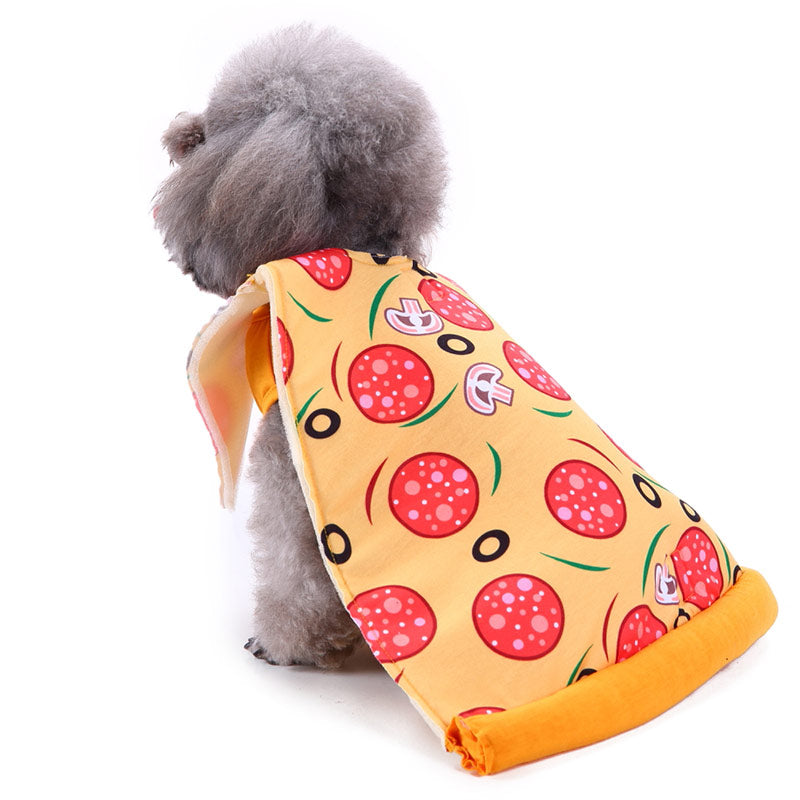 Dog Clothes| Pet Pizza Costume | Sizes and Colours Available| Claws N Paws