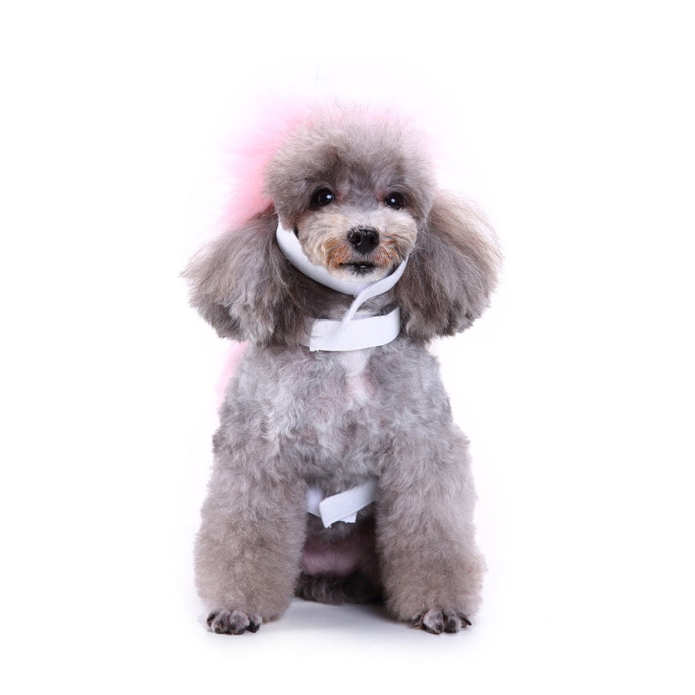 Pink Gingham Flower Dress – Cute & Stylish Pet Clothes for Dogs | Claws N Paws