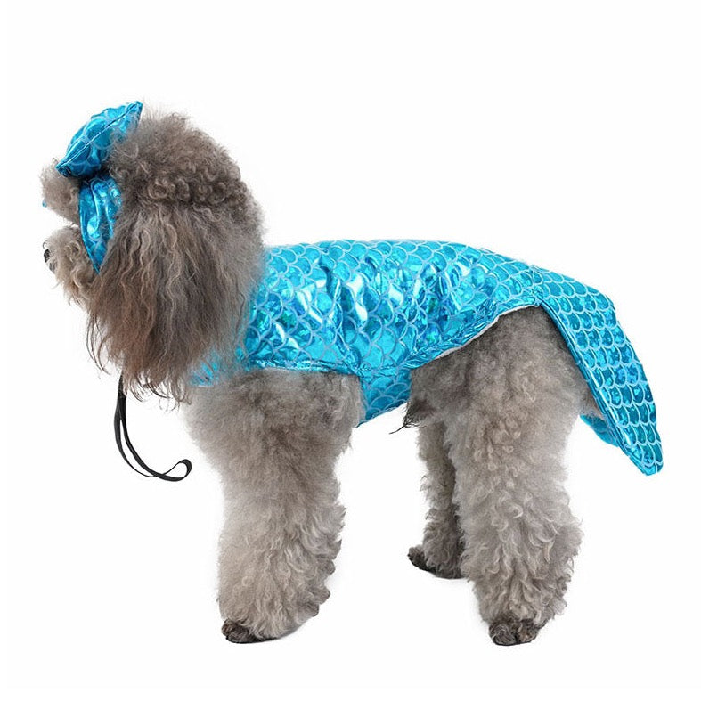 Dog Clothes| Pet Mermaid Costume | Sizes and Colours Available| Claws N Paws