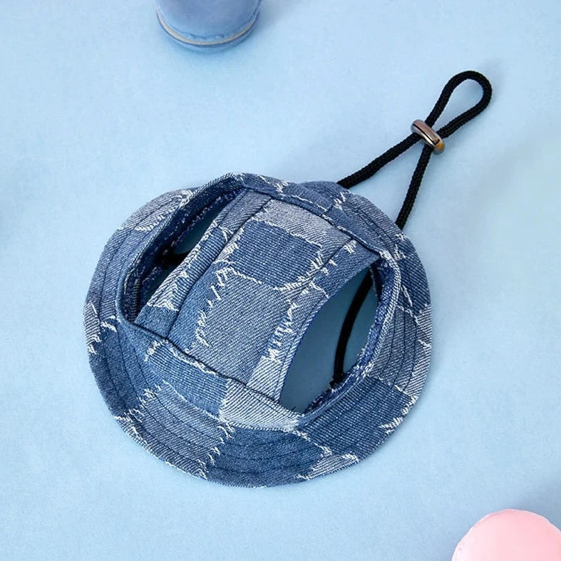 Pet Denim Hat