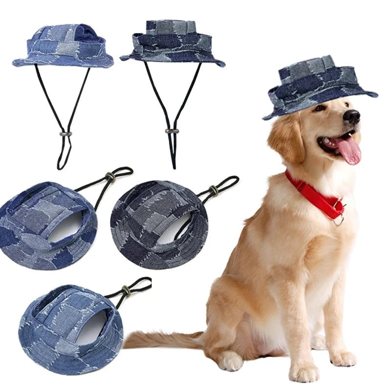Pet Denim Hat