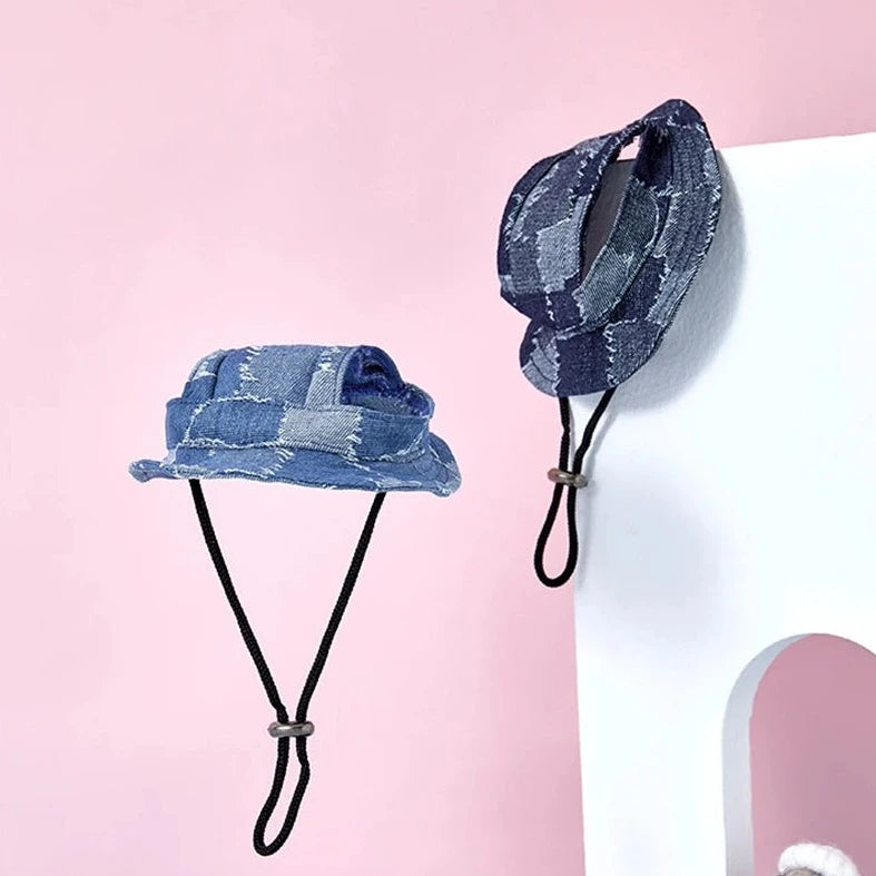 Pet Denim Hat