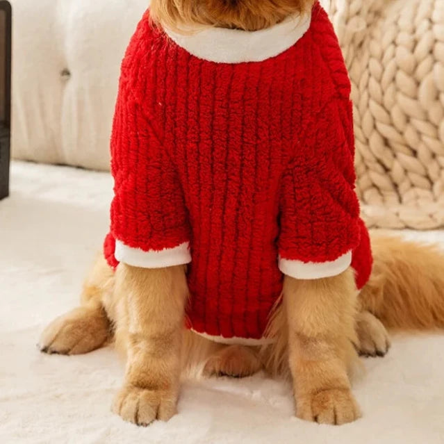 Double-Sided Flannel Fleece Sweater (Large Breeds only)
