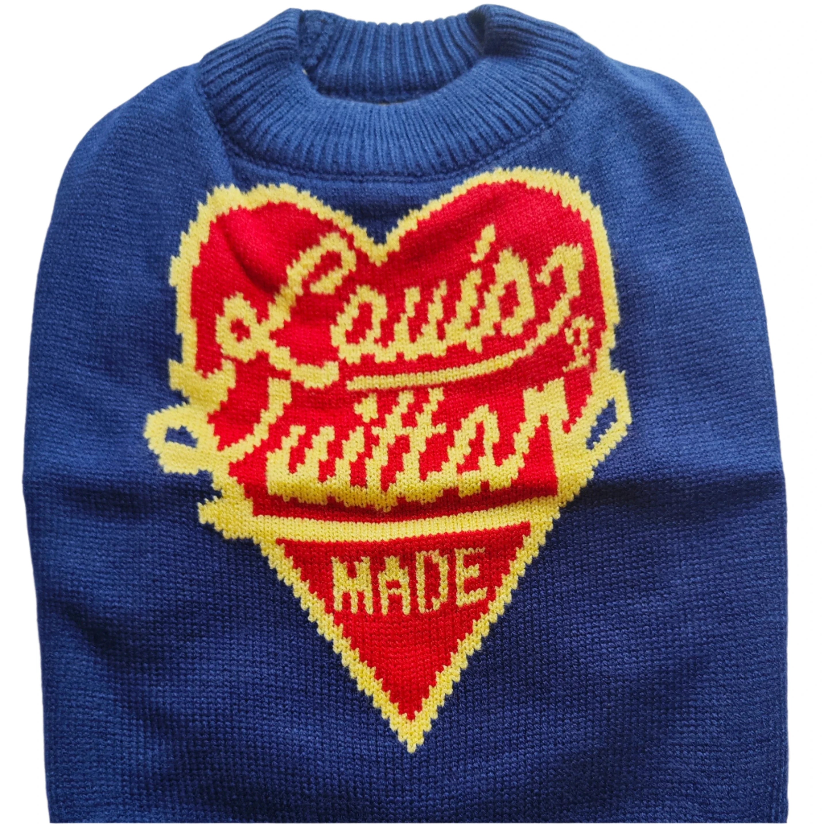 LV Navy Blue Knitted Sweater