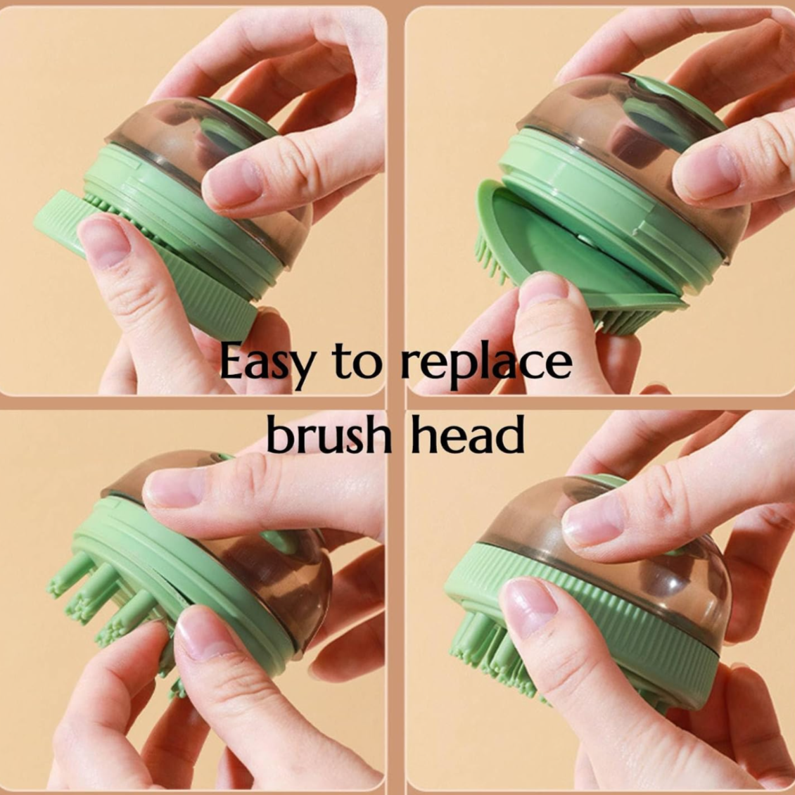 Plastic Refillable Bath Brush