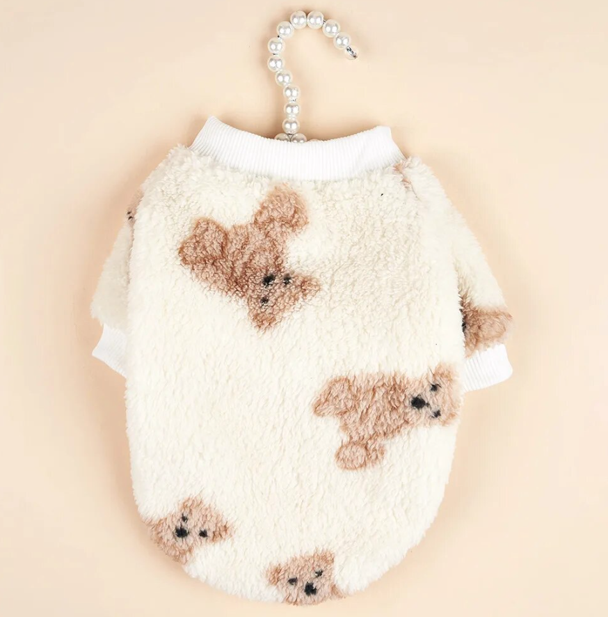 Teddy Print Sweatshirt