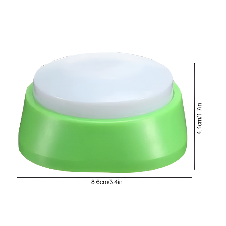 Dog and Cat Voice Trainer – Voice Recording Talking Button Pet Trainers (Pack of 4)