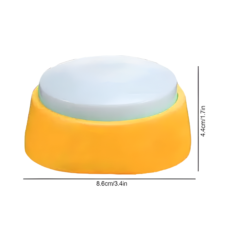 Dog and Cat Voice Trainer – Voice Recording Talking Button Pet Trainers (Pack of 4)