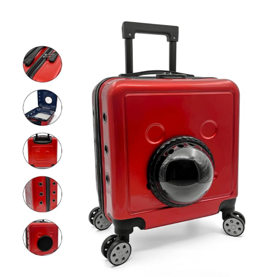 Pet Trolly Luggage Carrier