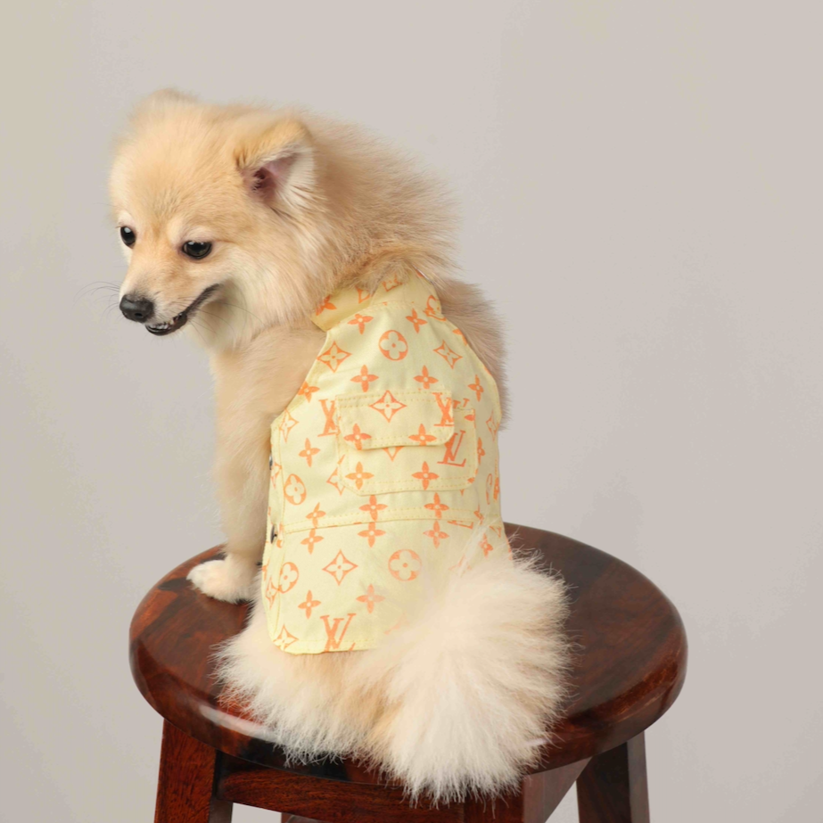 Dog Clothes| LV Denim Dungaree | Sizes and Colours Available| Claws N Paws