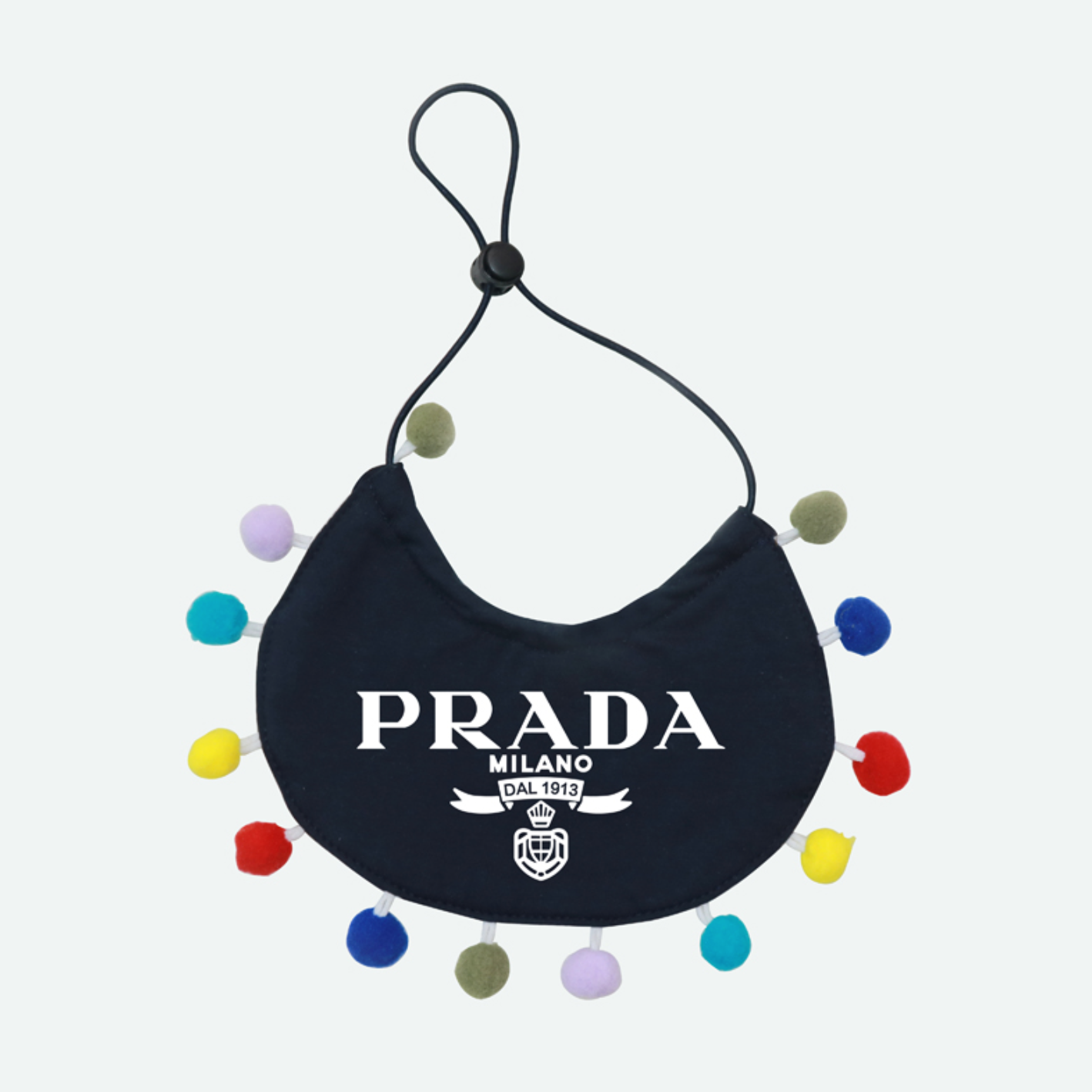 Prada Printed Bib