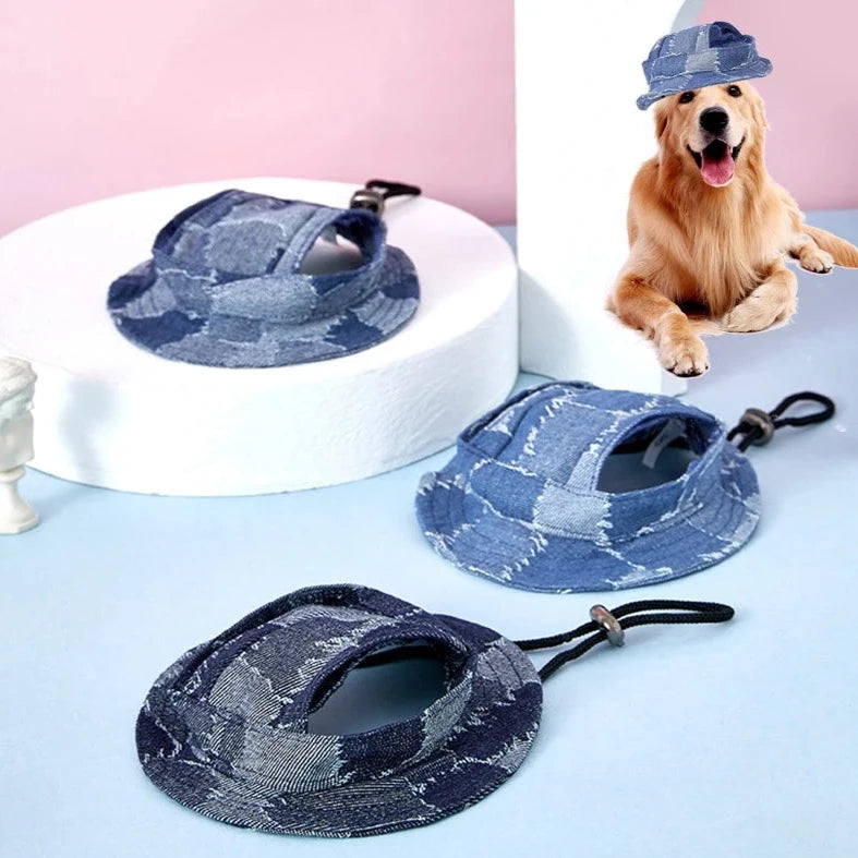Pet Denim Hat