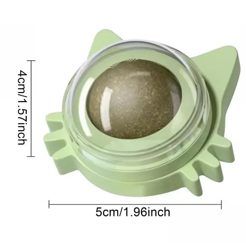 Catnip Lickable Ball – Engaging Fun for Your Cat