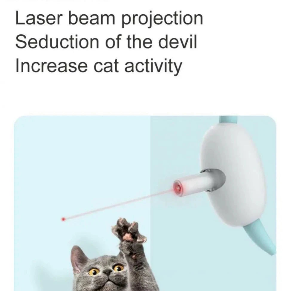 Smart Cat Laser Collar – Interactive Play for Your Cat