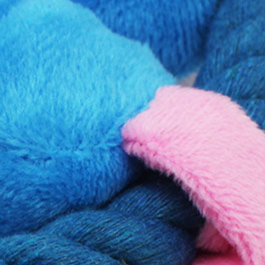 Flower Rope Squeaky Plush Toy