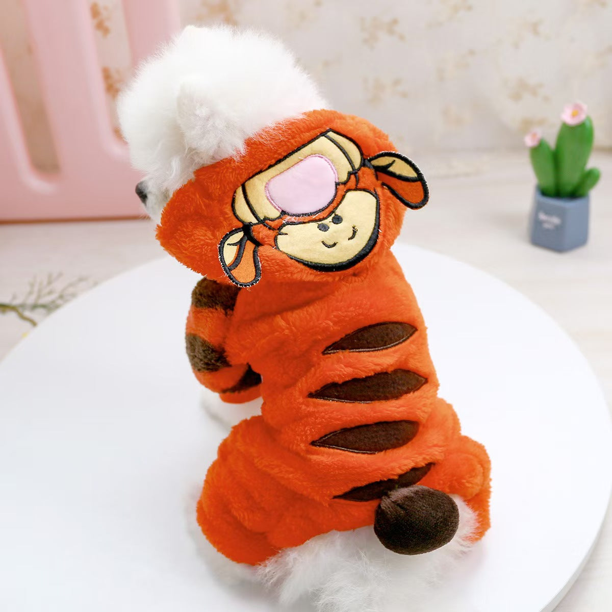 Orange Tiger Jumpsuit