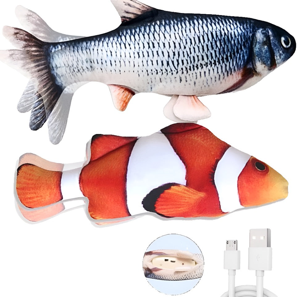 Floppy Fish Pet Toy