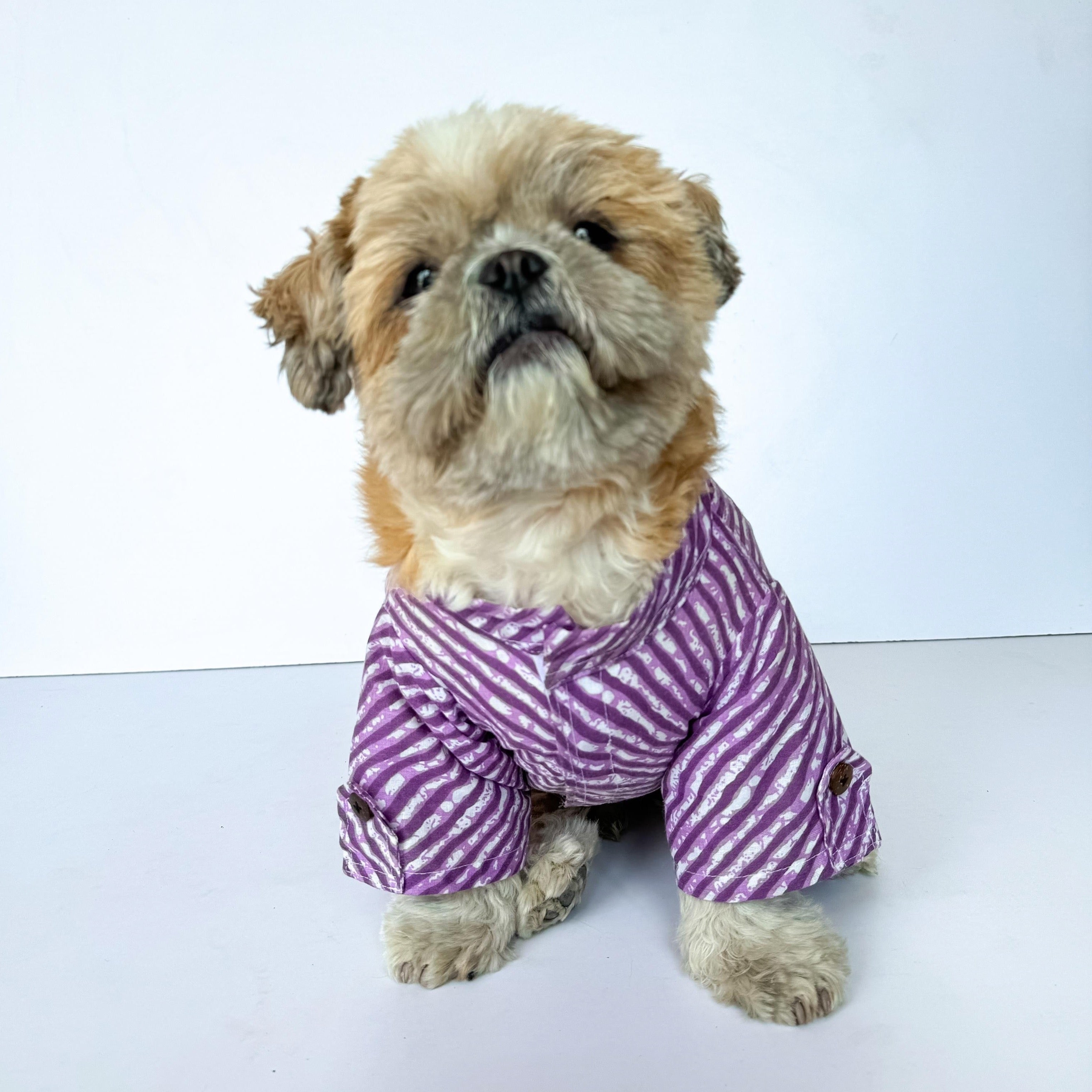 Dog Clothes| Lehriya Kurta: Purple | Sizes and Colours Available| Claws N Paws