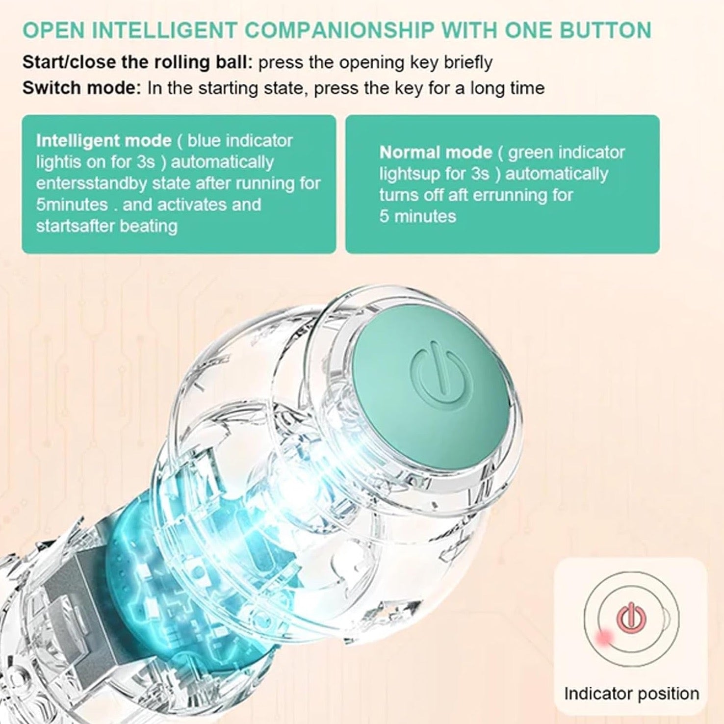 Self Rotating Gravity Ball