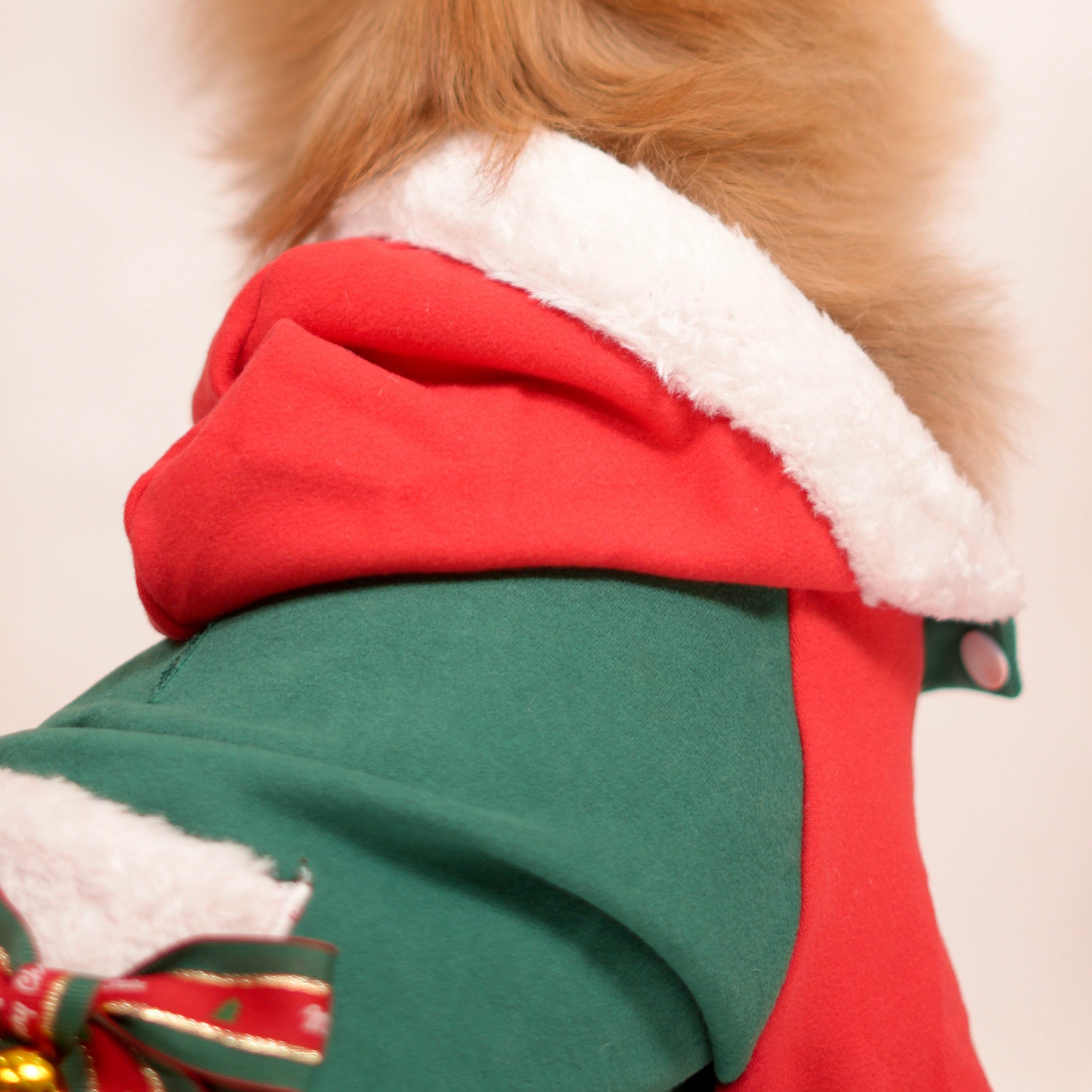 Christmas Bow Hooded Sweatshirt