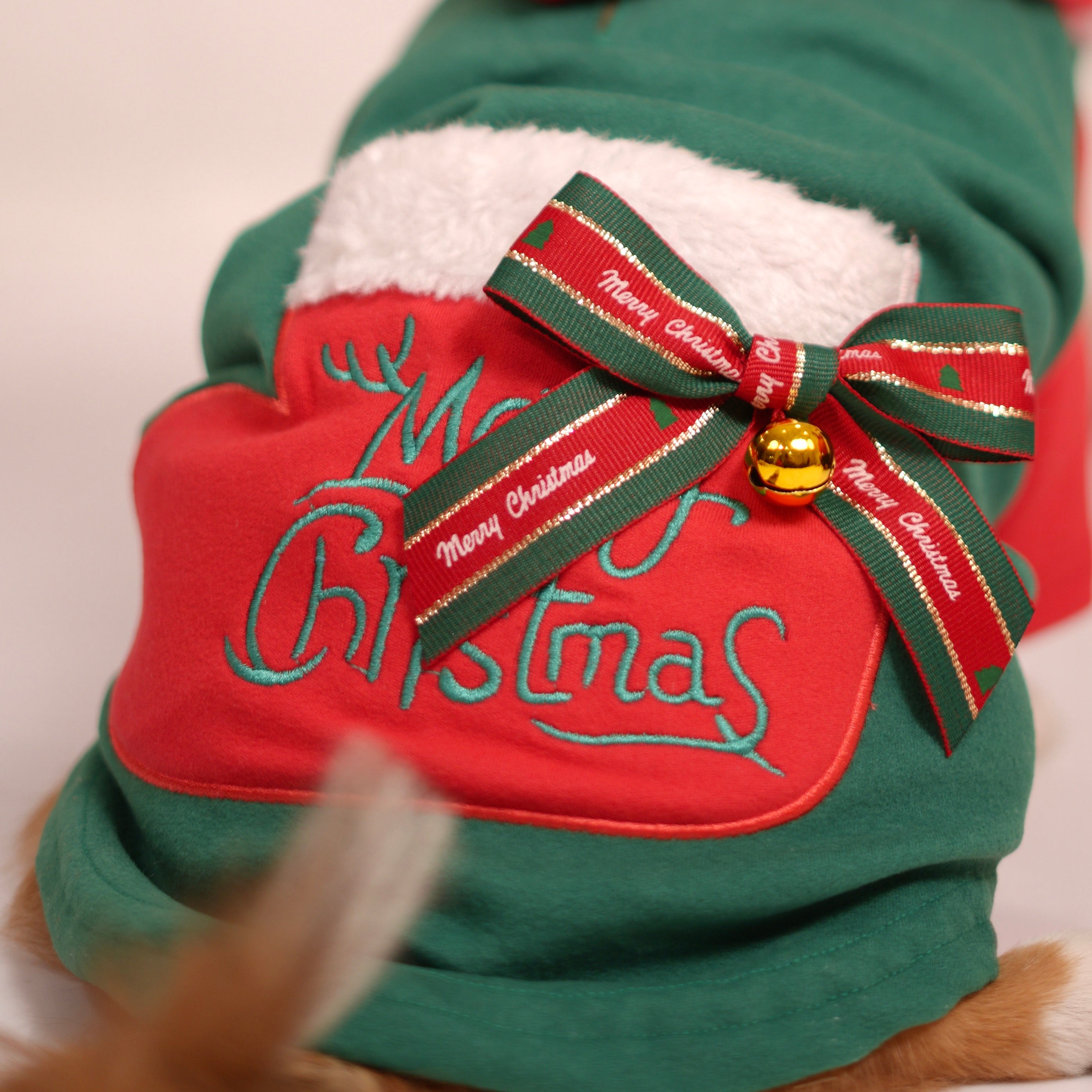 Christmas Bow Hooded Sweatshirt