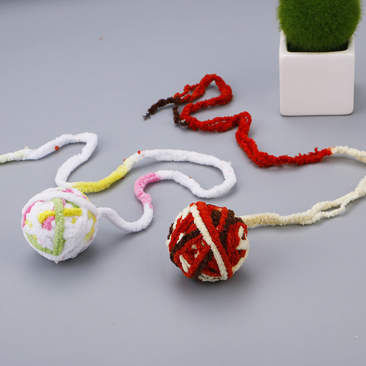Cat Yarn Ball Toy