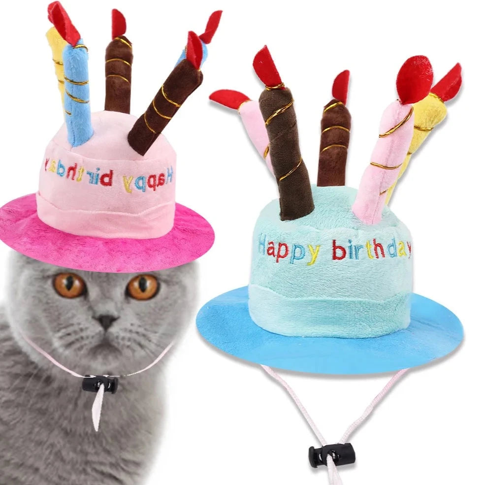 Birthday Cake with Candles Hat