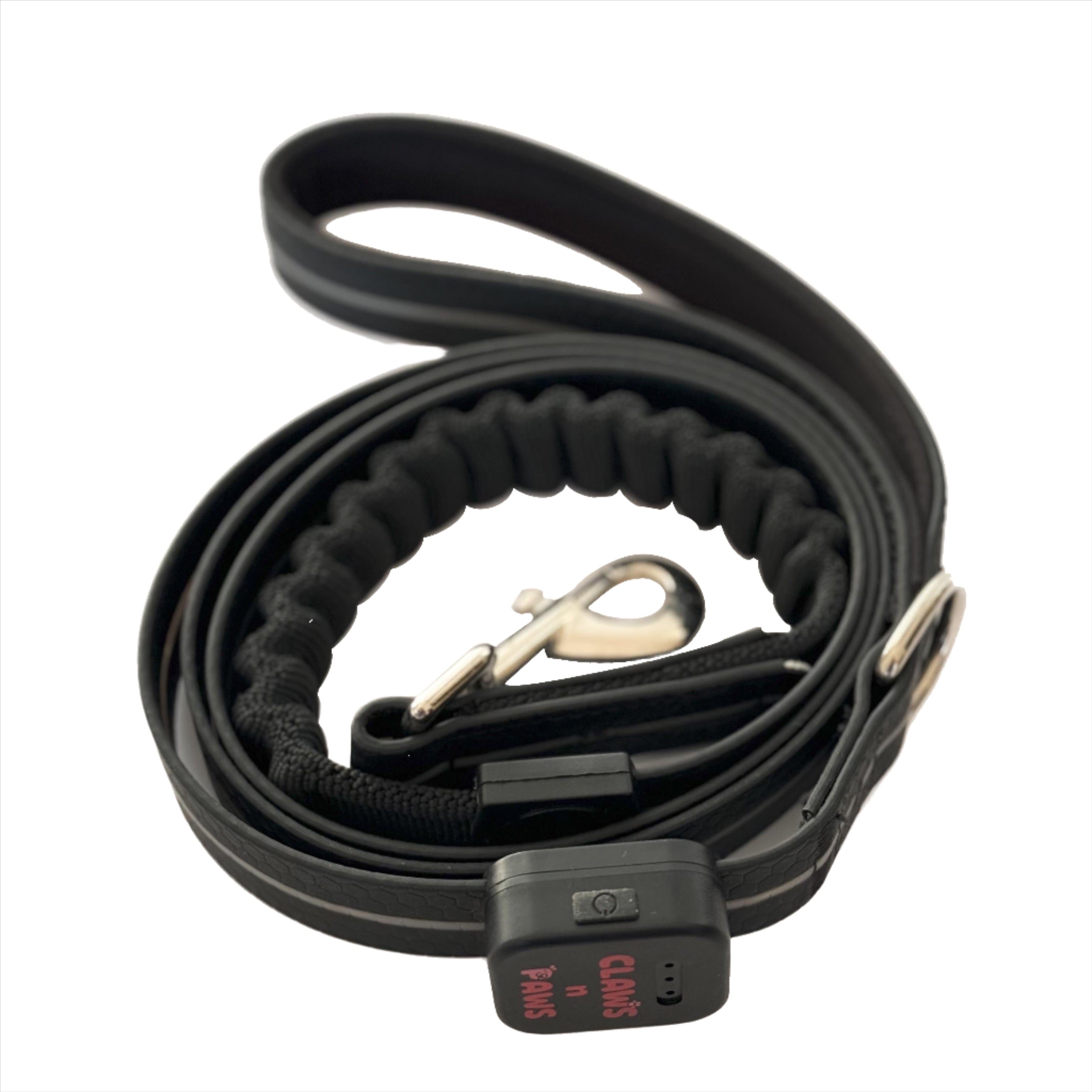 LED Light Collar & Leash Set (PVC Coated)