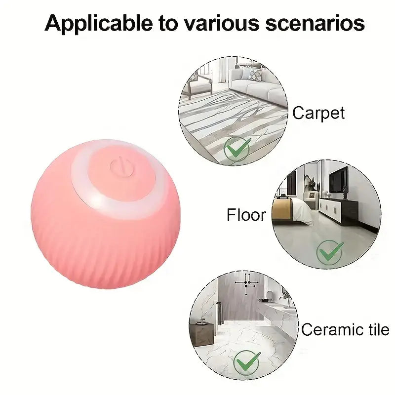 Self Rotating Gravity Ball